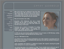 Tablet Screenshot of cathygodbold.co.uk